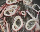 簡単❗️イカと長ネギのバター炒め作り方3写真