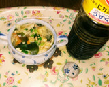 油揚げと筍とエノキとワカメのお吸い物☺作り方2写真