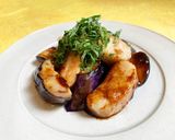 簡単美味しい あわ麸と茄子の甘みそ炒め作り方3写真
