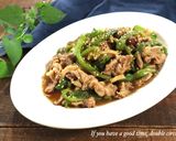 レンジで！豚肉とピーマンのオイスター炒め作り方5写真