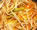 すぐ出来るもやしのカレー風味卵とじ作り方3写真