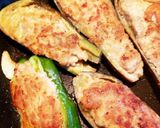 大満足！ナスとピーマンの肉詰め☆作り方6写真