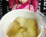 リカちゃん♡きぬさやとポテト(青のり味)作り方4写真