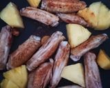 毛羽先パイナップル炒め作り方7写真