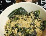 リカちゃん♡金時草ごま和え(ナッツ入り)作り方6写真