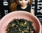 リカちゃん♡金時草ごま和え(ナッツ入り)作り方8写真