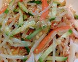 簡単で美味しいもやしとカニかまの中華あえ作り方3写真