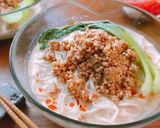 ランチにも♡冷やし豆乳坦々そうめん作り方4写真
