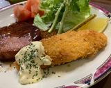 お中元のハムをステーキで頂きます♡作り方4写真