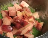 簡単!さっぱり冷製桃と生ハムのパスタ作り方4写真