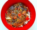 牛すじ丼（マッスル北村）作り方4写真