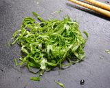 簡単！大葉豚しゃぶ☆レモスコでさっぱり作り方1写真
