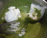 和風の抹茶小豆シフォンケーキ作り方6写真