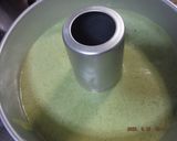 和風の抹茶小豆シフォンケーキ作り方8写真