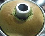 和風の抹茶小豆シフォンケーキ作り方9写真