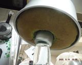 和風の抹茶小豆シフォンケーキ作り方10写真