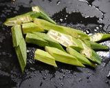 レンジで簡単！オクラポテトチーズ作り方2写真