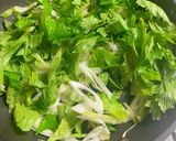 セロリと牛肉のかき油炒め作り方7写真