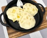 離乳食後期★甘い〜♡さつまいもパンケーキ作り方5写真