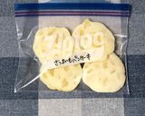 離乳食後期★甘い〜♡さつまいもパンケーキ作り方6写真