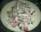 きのこたっぷりクリームパスタ作り方5写真