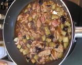 秋ナスと豚肉黒酢さっぱりドン作り方5写真