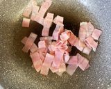 ベーコンとにんにくの芽のオイスター炒め☆作り方3写真
