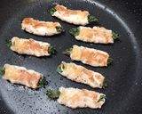 豚肉の大葉巻き(お弁当用)作り方3写真