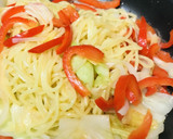 あっさり白だし風味の野菜たくさん焼そば作り方3写真