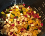 さつまいもとかぼちゃのご飯作り方4写真