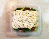 レンジで簡単!豚キムチうどん作り方3写真