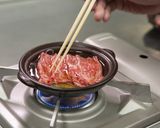 牛ロースとビーフンの柳川風作り方4写真