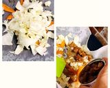 1週缶チャレンジ5日目・あんかけ焼きそば作り方5写真