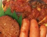 なすびと鶏肉風味のトマトパスタ！作り方4写真