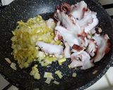 タコのペペロンチーノ揚げ玉入り作り方5写真