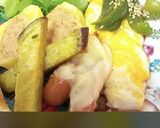 明太子入り！ごまマヨソースonポテト作り方6写真