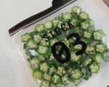 オクラのめんつゆ和え♪作り方8写真