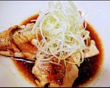 ■炙り鯛の煮物白髪ねぎの千切り乗せ■作り方5写真