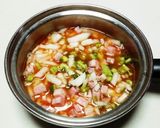 カモ井のチキンライスの素de炊込み飯作り方5写真