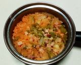 カモ井のチキンライスの素de炊込み飯作り方6写真
