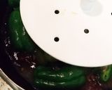丸ごとピーマンのくたくたそぼろ煮作り方3写真