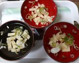 卵豆腐の冷たいお吸い物作り方3写真