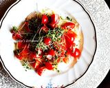 燻香の芳しいオイルでカルパッチョ作り方16写真