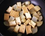 【フライパンで作る】厚揚げと大根の煮物作り方2写真