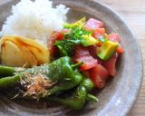 m家にある材料で♪マグロの韓国風漬け丼作り方3写真