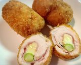 ささみのアスパラチーズ巻き巻きフライ作り方8写真