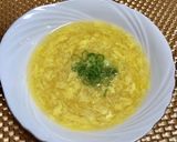 目からウロコ!?ふわっふわのたまごスープ作り方5写真