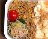 自分弁当・麻婆チャーハン作り方1写真