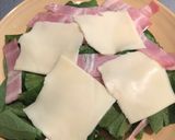 青菜のベーコンチーズ作り方1写真