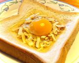新！目玉焼きトースト（ツナ入り^_^）作り方2写真